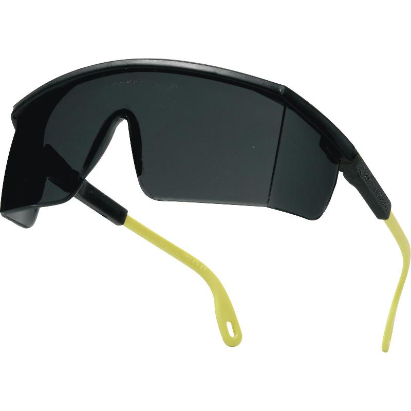 Lunettes de chantier en polycarbonate monobloc - Kilimnofu100 - branches ajustables et protections latérales_0