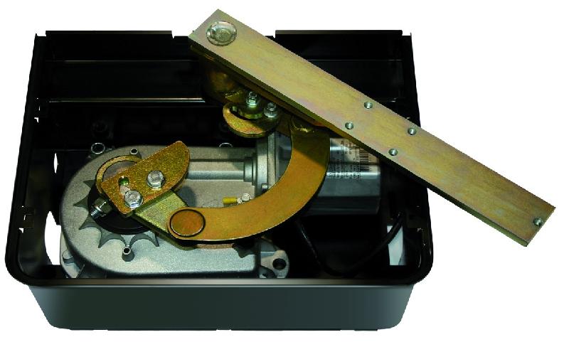 Opérateur électromécanique irréversible résidentiel - 2.5m et 250kg - butée en ouverture_0
