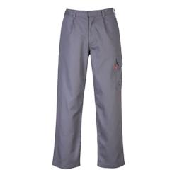 Portwest - Pantalon de travail Cargo résistant à la flamme BIZWELD Gris Taille 4XL - XXXXL gris BZ31GRR4XL_0