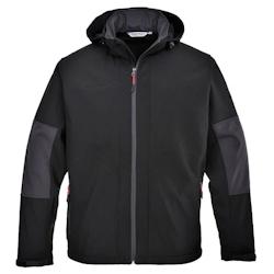 Portwest - Softshell de travail avec capuche Noir Taille M - M noir polyester 5036108182473_0