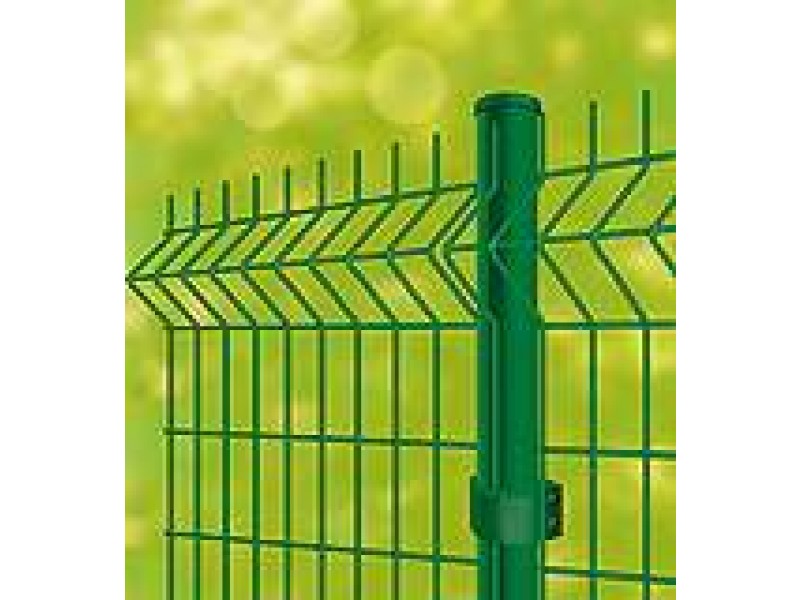 Poteau de clôture vert hauteur 1.70m_0