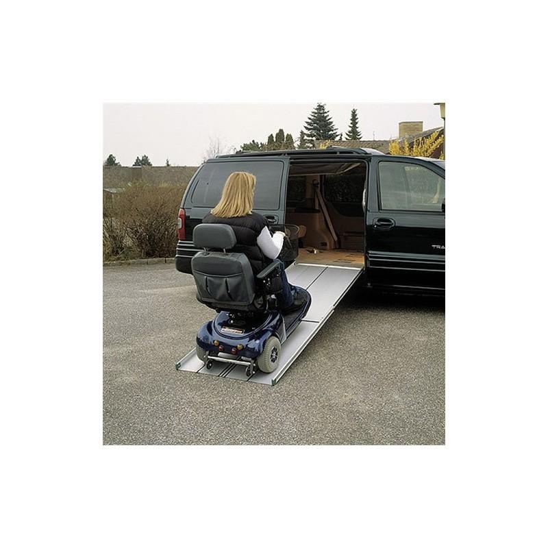 Rampe télescopique 180 - STEPLESS - pliable 180 cm - charge jusqu'à 300 kg_0