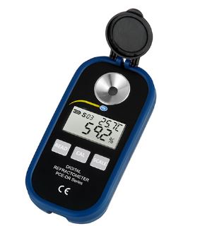 Réfractomètre pour fructose - PCE-DRB 2 - PCE Instruments - Résistant à l'eau avec écran LCD_0
