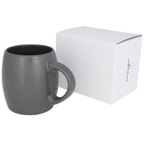 Tasse en céramique Stone 590ml - finition mate et motif feu de camp tendance - conforme EN12875-1_0