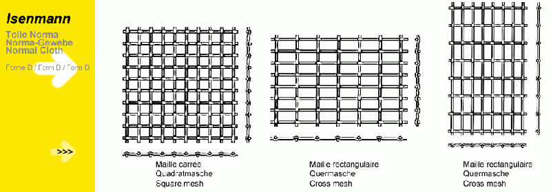 Toiles et grilles métalliques de criblage - d_0