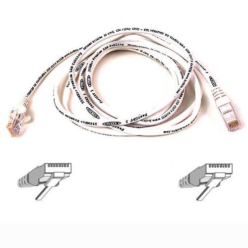 Belkin High Performance - Cordon de raccordement RJ-45 (M) à RJ-45 (M) - Catégorie 6 - 3 mètres - Blanc - UTP_0