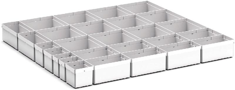 BACS RANGEMENT CUBIO EKK-87100 27 COMPARTIMENTS - BOTT - MANUTAN COLLECTIVITÉS