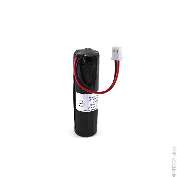 Batterie industrielle Li-Ion 1x18650 1S1P ST1 3.6V 3.4Ah Molex - Marque NX_0
