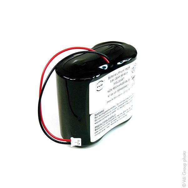 BATTERIE LITHIUM 2X D LSH20 1S2P ST1 3.6V 26AH JST_0