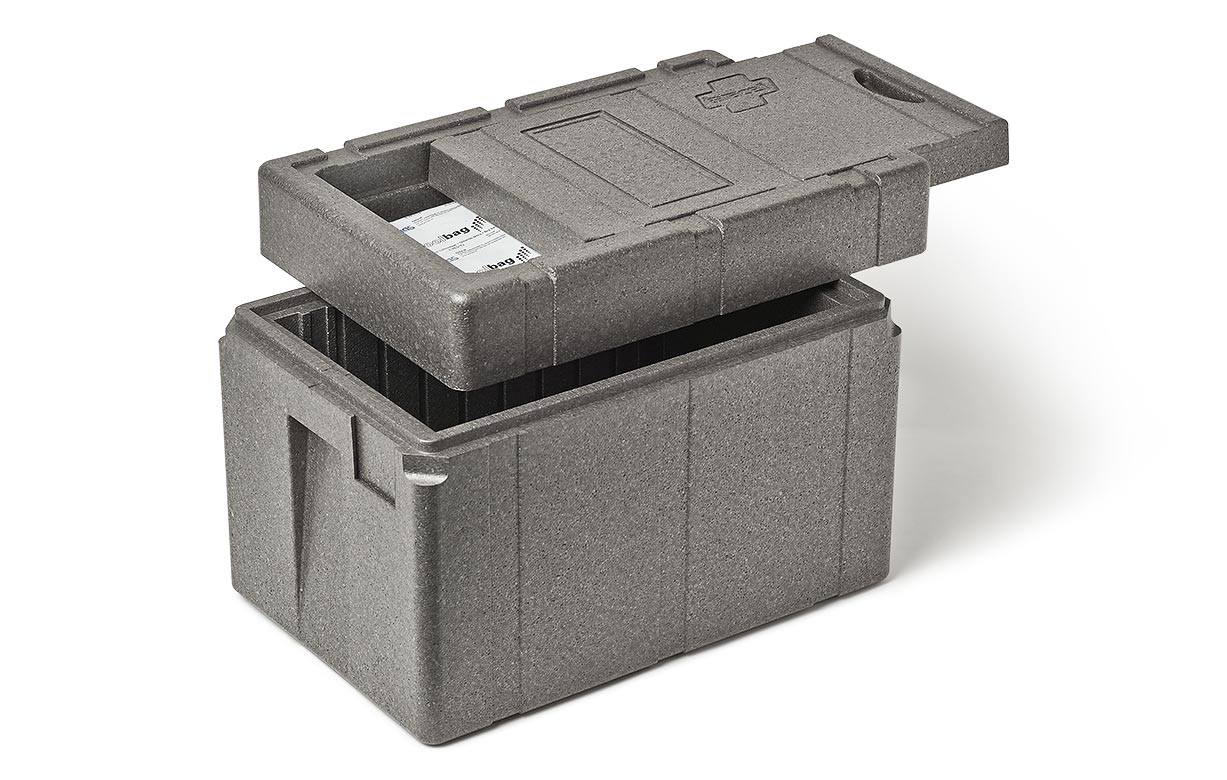 Boîtes isothermes 40 litres - réutilisables en PPE haute densité - transport pharmaceutique et alimentaire_0