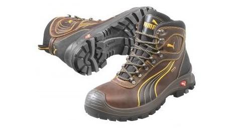 Chaussures de sécurité montantes Puma Scuff Caps Sierra Nevada Mid S3 HRO SRC - Taille 47 - Cuir pleine fleur hydrofuge_0