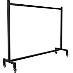 CLP Portant Gisborne Noir /150x38x120 - inox 326426_0