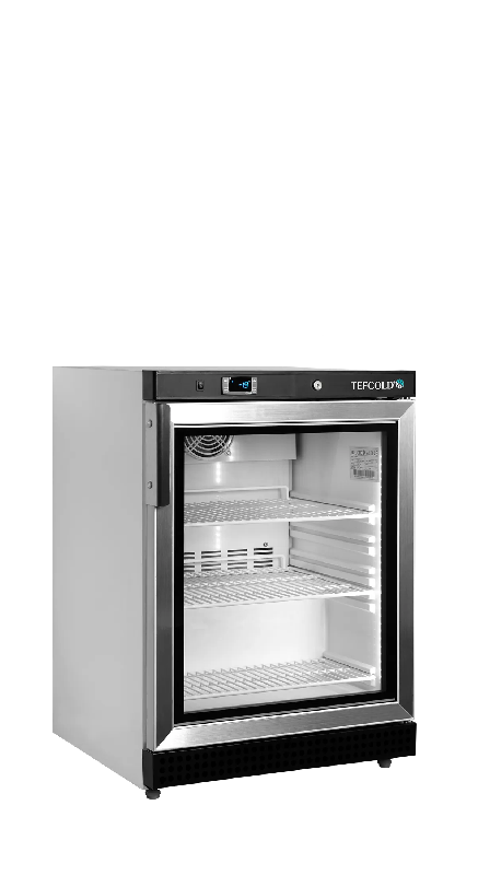 Congélateur vertical vitré UF200VG (200 / 120L) Blanc TEFCOLD_0