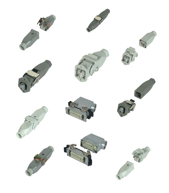 Connecteur multibroche en plastique ou en métal, femelles ou mâles - ELECTRO-THERM_0