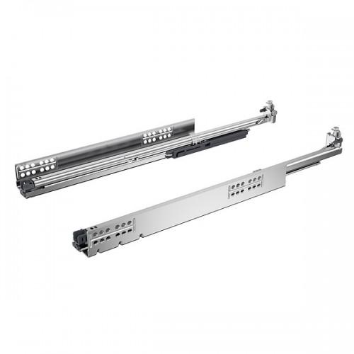 COULISSES À BILLES QUADRO V6 5D SILENT SYSTEM -CHARGE 30 KG -SORTIE TOTALE -L270 HETTICH