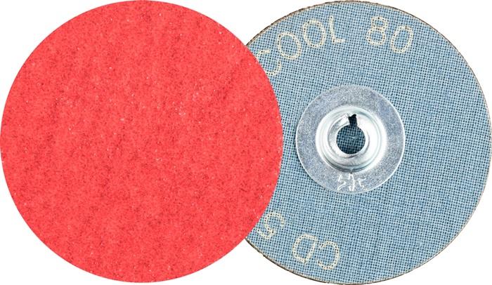 Disque abrasif COMBIDISC CO-COOL - D. 50 mm - Granulation 80 - 13000 min-¹ - PFERD - Grain céramique pour acier inoxydable et matériaux durs_0