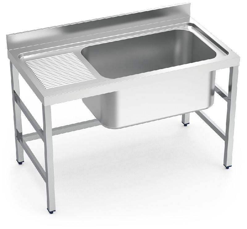 FRICOSMOS Évier de grande capacité 1C,EI 1600x700x850 mm. Dimensions de la cuve 960x500x375 mm. - inox 053608OST_0