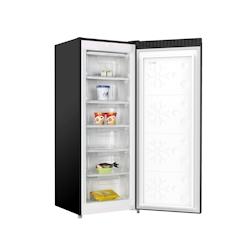 FrigeluX Congélateur armoire vertical 177L, Noir CA170NE - noir plastique CA170NE_0