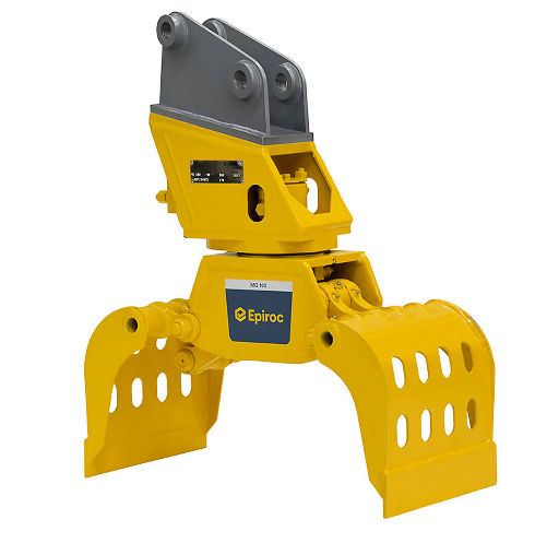 Grappin d'excavatrice MG 100 - Atlas Copco - 90 kg, 600 mm d'ouverture, 300 bar_0