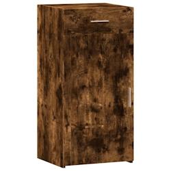 HELLOSHOP26 - Buffet bahut commode armoire meuble de rangement organisateur cuisine salle de séjour salon 45 x 42,5 x 93 cm bois d'ingénierie marron_0