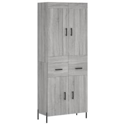 Helloshop26 - Buffet bahut commode armoire meuble de rangement organisateur cuisine salle de séjour salon haut sonoma 69,5 x 34 x 02_0035408 - 300021_0