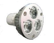 Spot HighPower LED 3x1W - 230V GU10 - Bridgelux® - Angle ajustable 30°/60°/90° - 6500K - 190-230LM_0