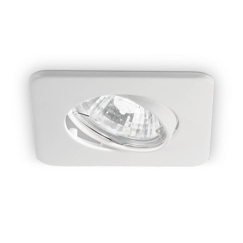 IDEALLUX PLAFONNIER ENCASTRÉ LOUNGE CARRÉ, BLANC