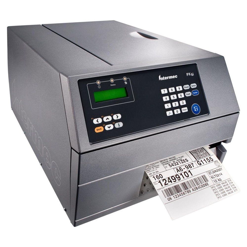 Imprimante d'étiquettes codes-barres industrielle Intermec PX4i - impression thermique directe et transfert thermique - RFID en option_0