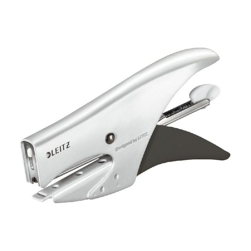 LEITZ PINCE AGRAFEUSE MÉTALLISÉE LEITZ WOW 5531 - BLANC - 15 FEUILLES