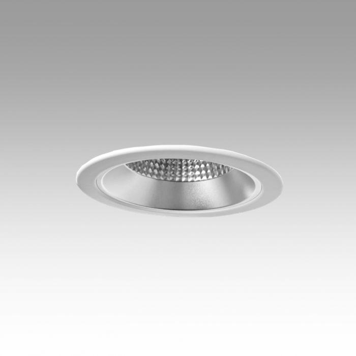 Luminaire encastré led de type downlight performant avec diffuseur pmma opale - ip20 / ip44 led multi k - nogap 2 25w_0