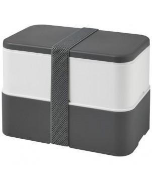 LUNCH BOX MIYO À DEUX BLOCS GRIS - GOODIES ÉCOLOGIQUES