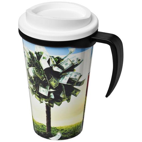 Mug isolant Brite-Americano grande 350 ml - double paroi, couvercle à visser, compatible lave-vaisselle et micro-ondes_0