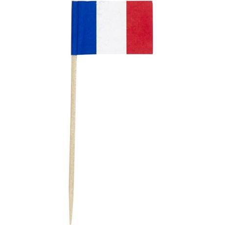 PIQUE DRAPEAU FRANCE 8 CM (VENDU PAR 200)