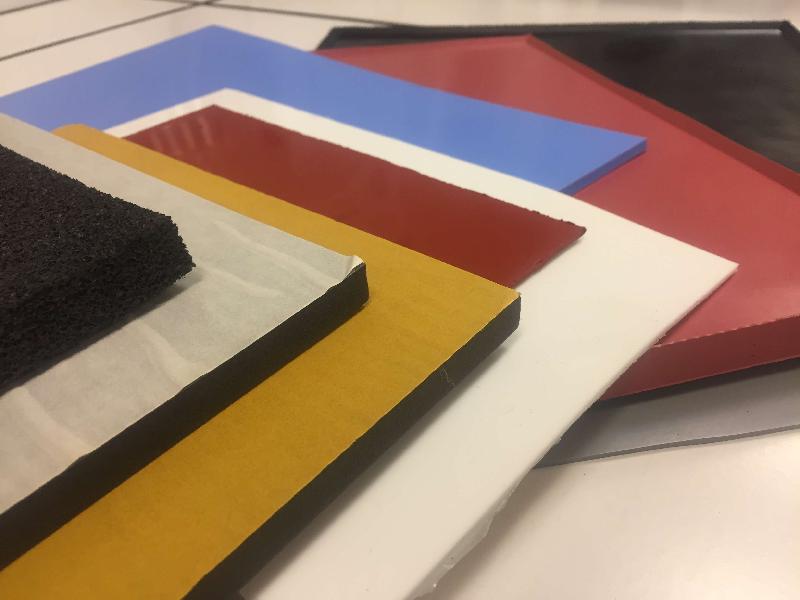 Plaque ITC Elastomère - format jusqu'à 500x500mm - épaisseur de 0,2mm à 25mm - options de renforts variés_0