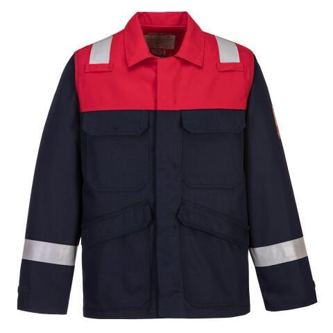PORTWEST FR55 VESTE BIZFLAME PLUS MARINE - TAILLE XL