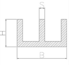 Profilé aluminium - profilati alluminio - conduits doubles_0