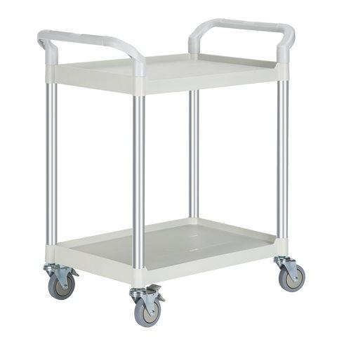 SERVANTE 2 PLATEAUX GRIS - MATADOR