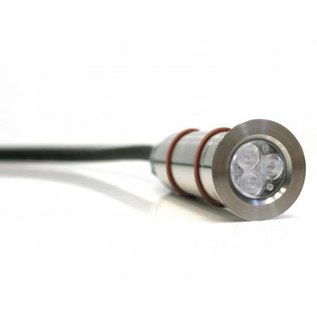Spot subaquatique encastré Nino IP68 - LED SMD 3W 5700K - Acier inoxydable_0