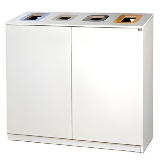 Système de gestion de tri des déchets avec sacs sans fin | LONGOPAC  Binmulti_0