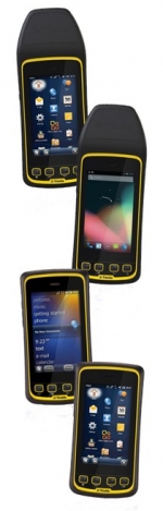 Terminal portable Trimble Juno T41 - robuste et flexible avec Android/Windows, GPS et scanner de codes-barres_0