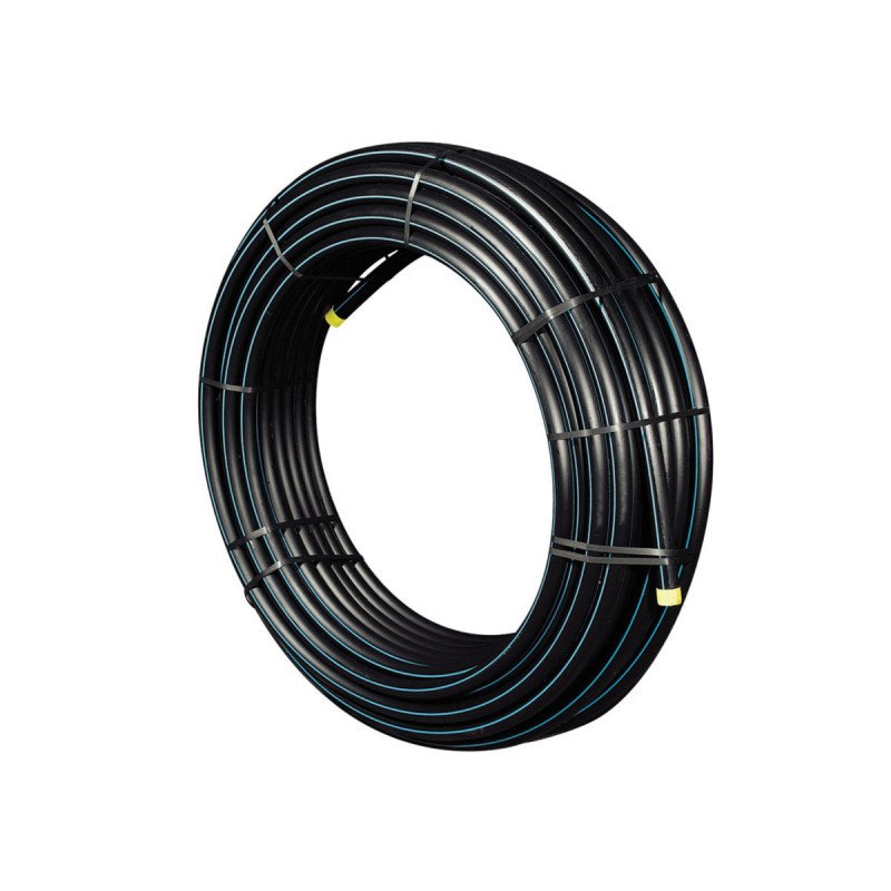 TUBE PE EAU 25M D25 BLEU 16 BARS - WAVIN - 3025011