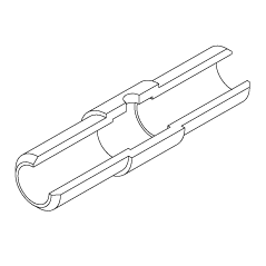 Tube en graphite sans revêtement (10) - hitachi pour spectromètre d'absorption atomique_0