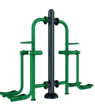 Adducteur double ASO-F24 - Appareil de fitness en acier galvanisé pour travail des adducteurs_0