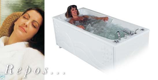 Baignoires de soins hydromassage - Thermaline et Parenthèse - compactes et adaptées aux petits espaces_0