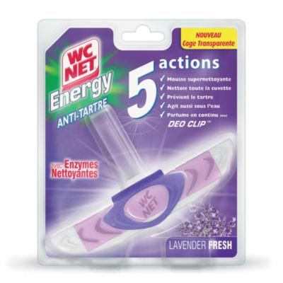 Bloc WC anti-tartre formule 5 actions WC Net Energy Lavender Fresh_0
