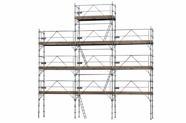 Échafaudages façadier galvanisé - Charge 200 kg/m² - Ø 42 mm - Largeur 66 cm - M42-F42_0