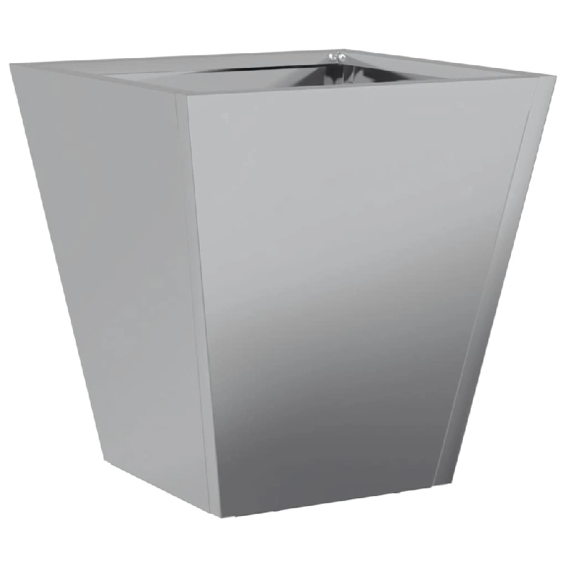 Helloshop26 - Jardinière bac lit surélevé plantes fleurs terrasse jardin 30 x 30 x 30 cm acier galvanisé gris 02_0037491 - 3000213877434_0