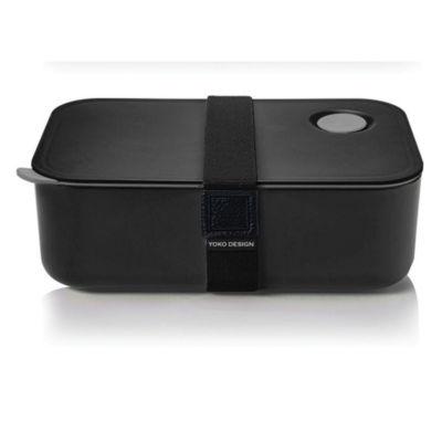 Lunch Box Yoko Design, 1 compartiment, 1000ml, coloris noir_0