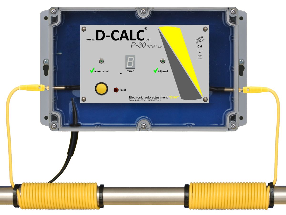 Appareil anti-calcaire D-CALC P-30 CNA - Pour immeuble de 10 appartements max. - Alimentation 220V, boîtier ABS_0