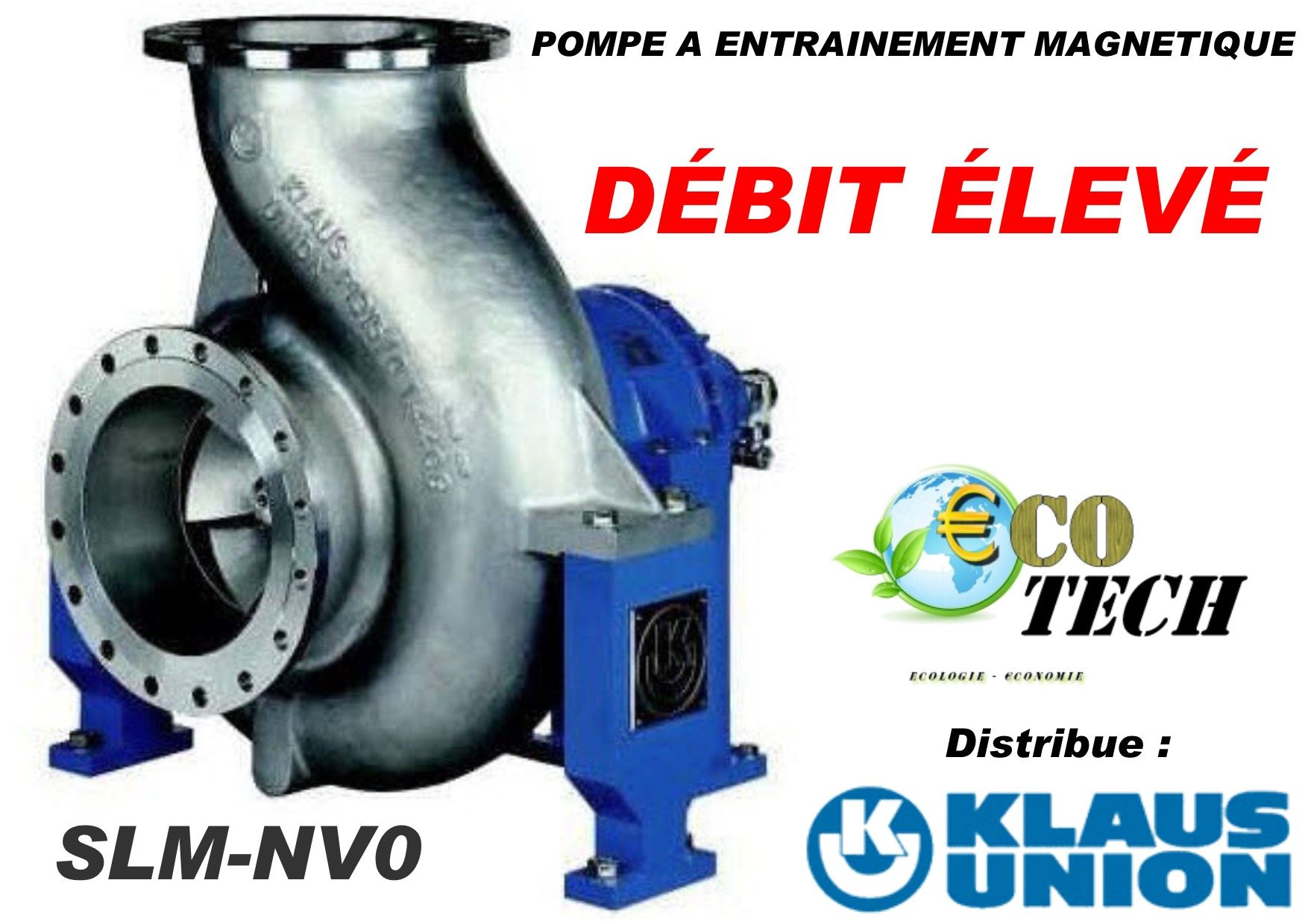 Pompe magnétique haut débit klauss union distributeur orne, manche, calvados_0